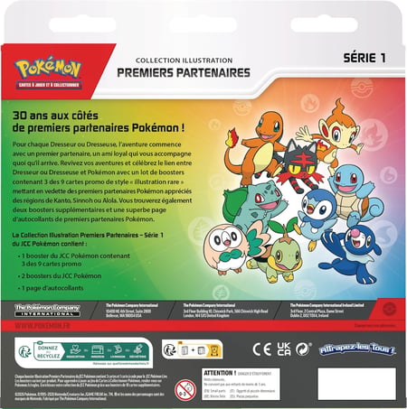 Pokémon Coffret Ex - Premiers Partenaires vol.1