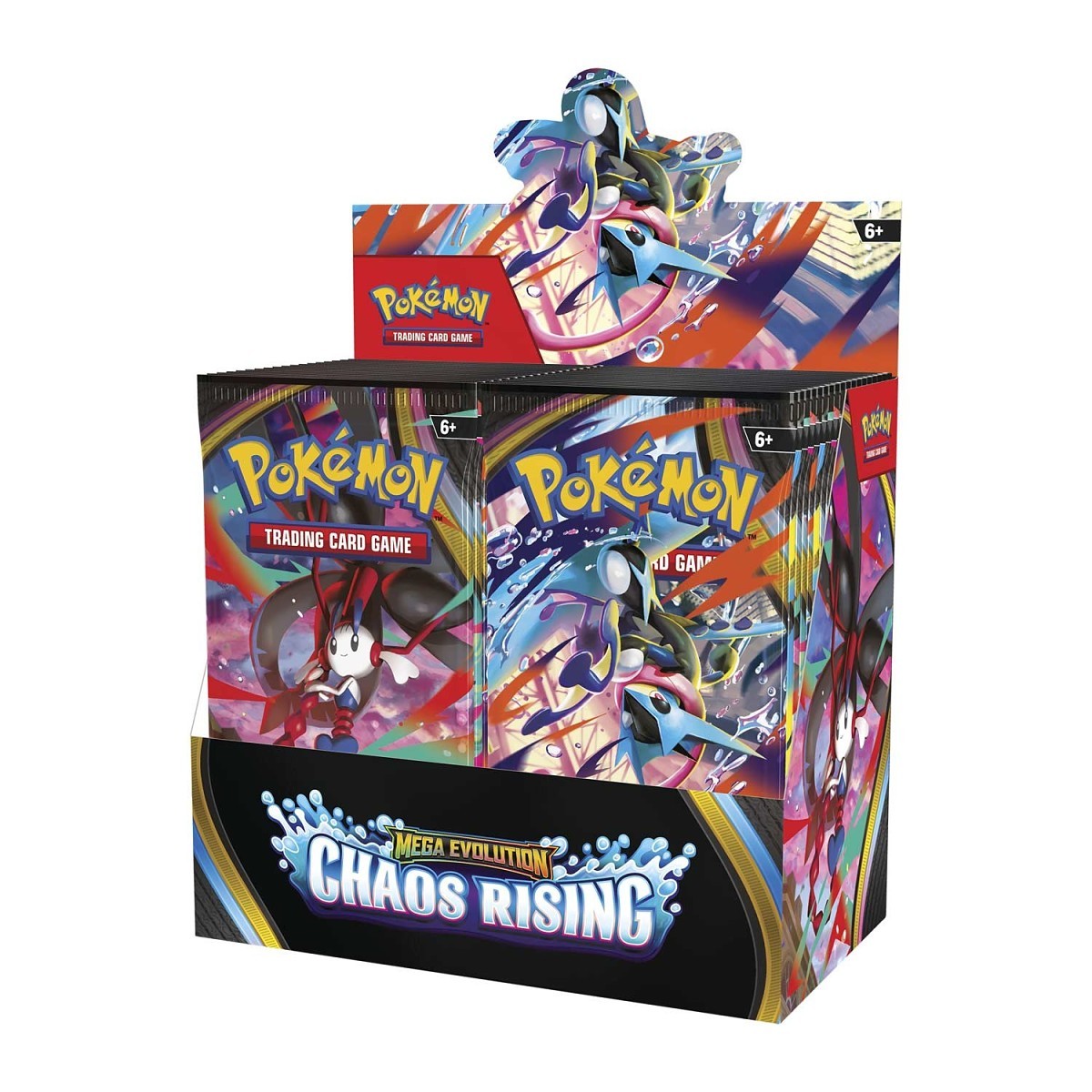 Pokémon Display 36 boosters Méga Évolution ME04 Chaos Ascendant
