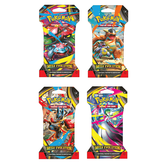 Booster Pokémon sous blister Mega-Evolution ME01