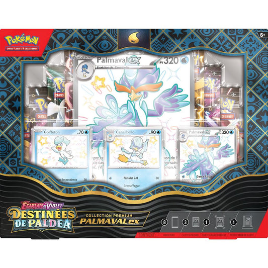 Coffret Collection Premium Destinées de Paldea Palmaval EX FR